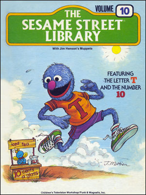 the sesame street library with jim henson's muppets vol 10 book cover