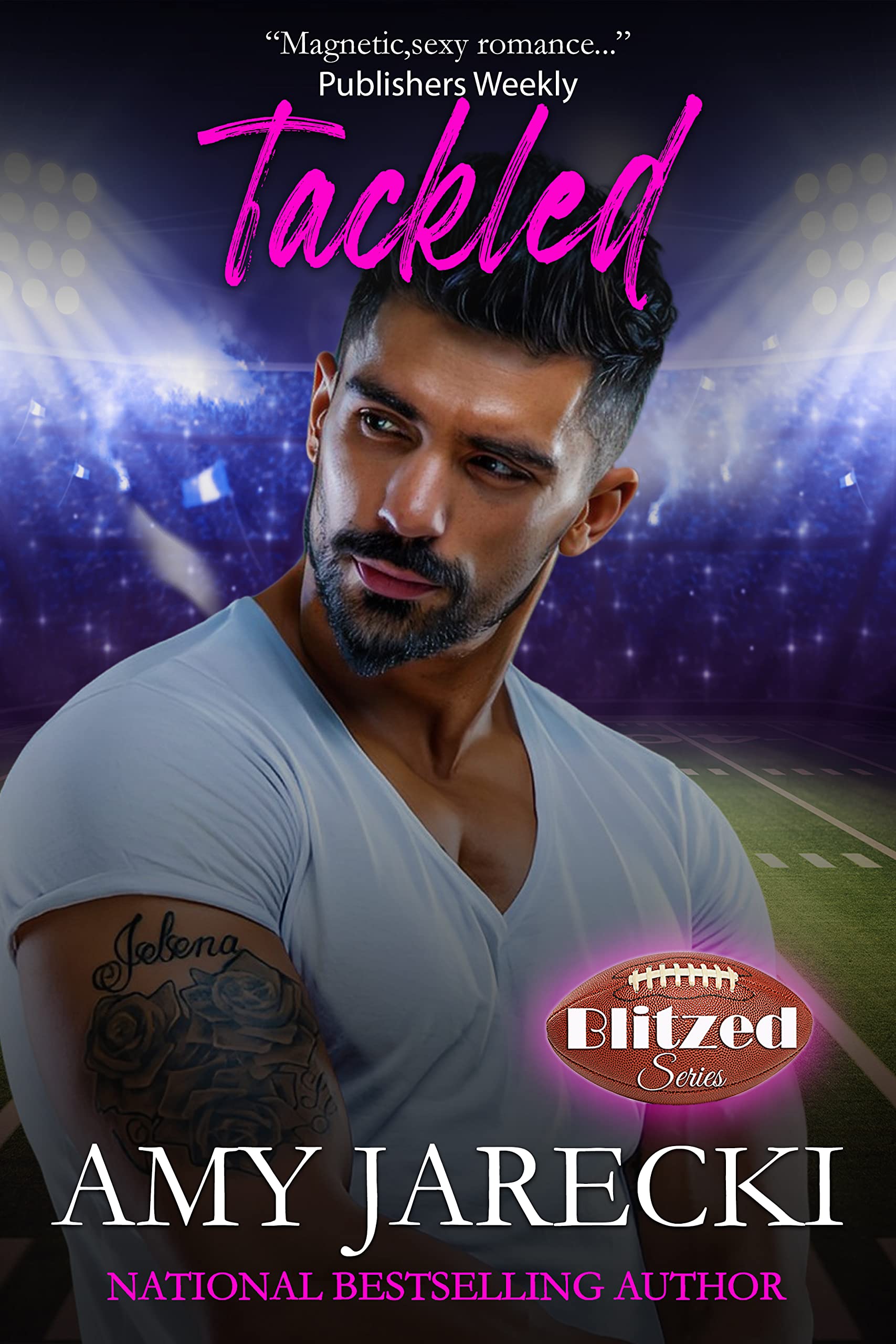 Tackled book cover