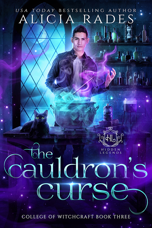 Hidden Legends: College of Witchcraft book cover 3