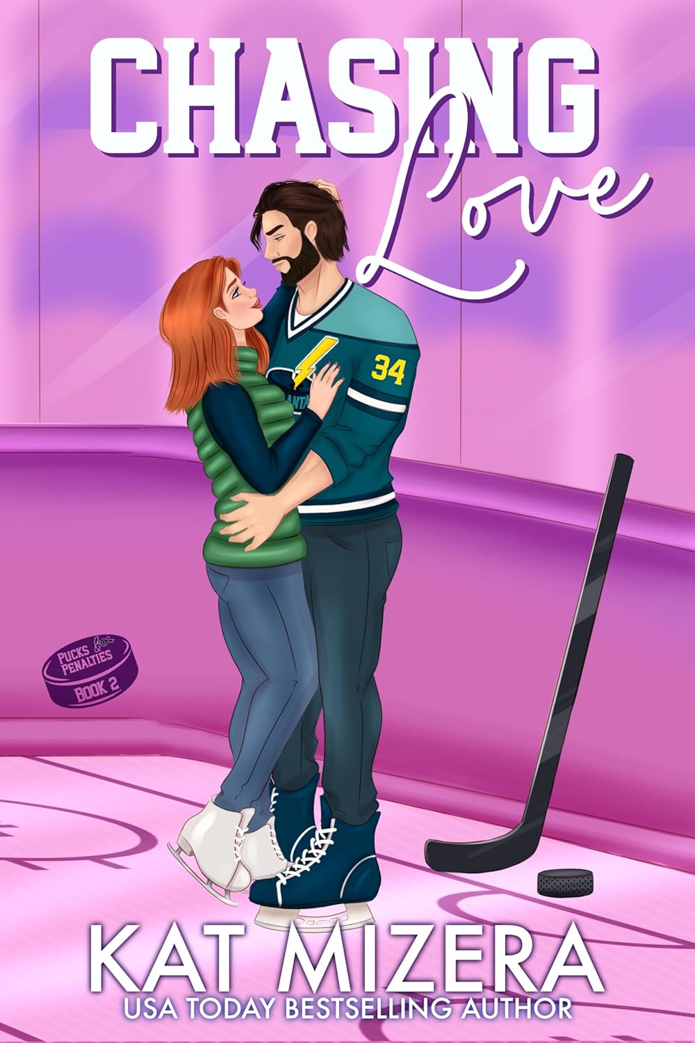 Pucks & Penalties book cover 1