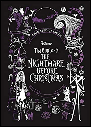 Disney Tim Burton's Nightmare Before Christmas book cover
