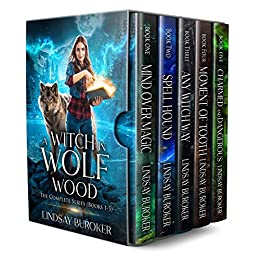 A Witch in Wolf Wood book cover