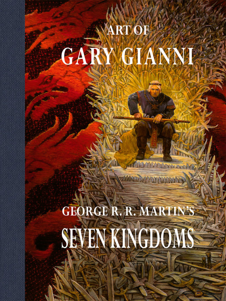 Art of Gary Gianni George R R Martin’s Seven Kingdoms book cover