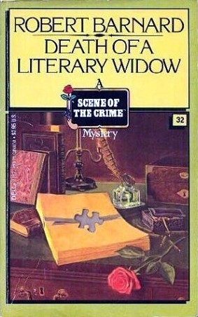 Death of a Literary Widow book cover