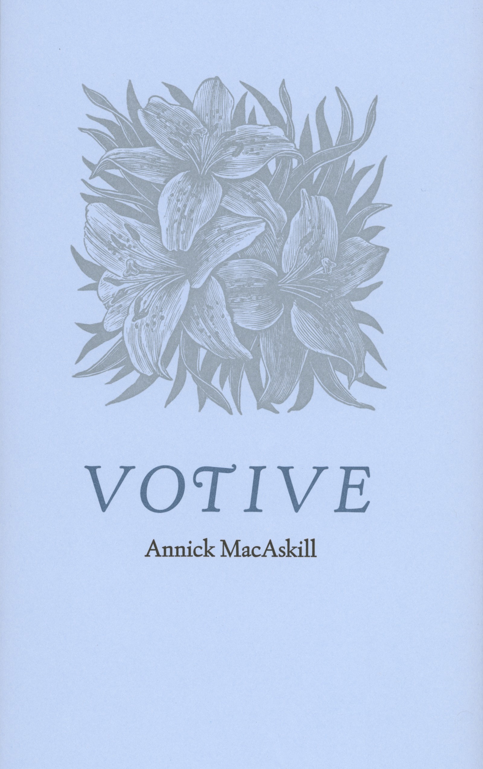 Votive book cover
