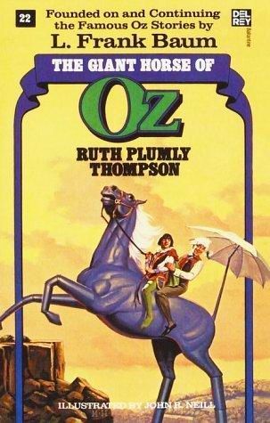 The Giant Horse of Oz book cover
