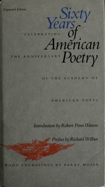 Sixty Years of American Poetry book cover
