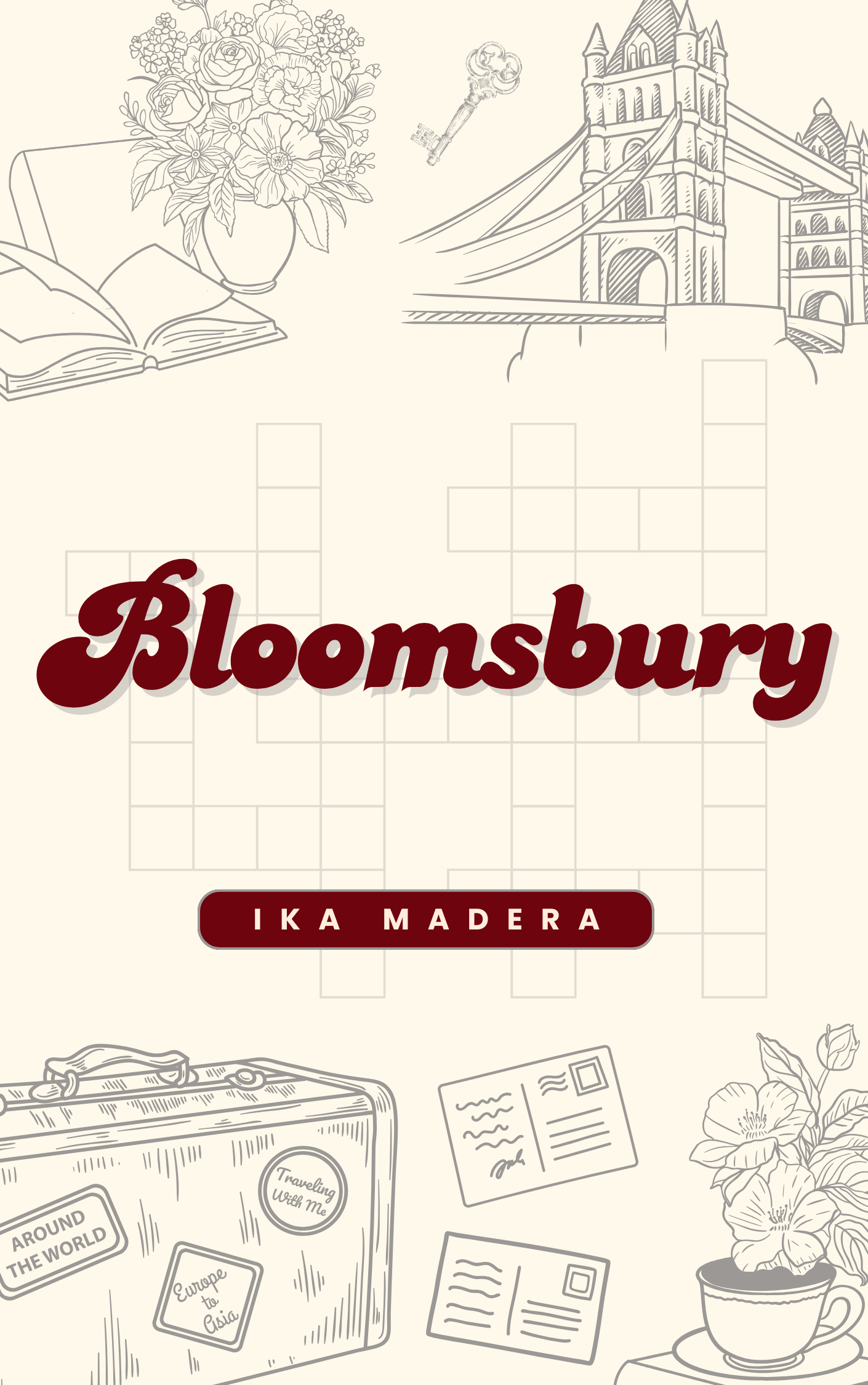 Bloomsbury, Novela book cover