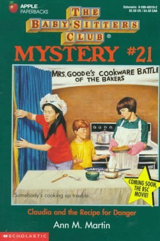 Claudia and the Recipe for Danger book cover