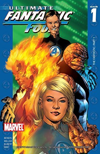 Ultimate Fantastic Four (Single Issues) book cover 1