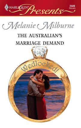The Australian's Marriage Demand book cover