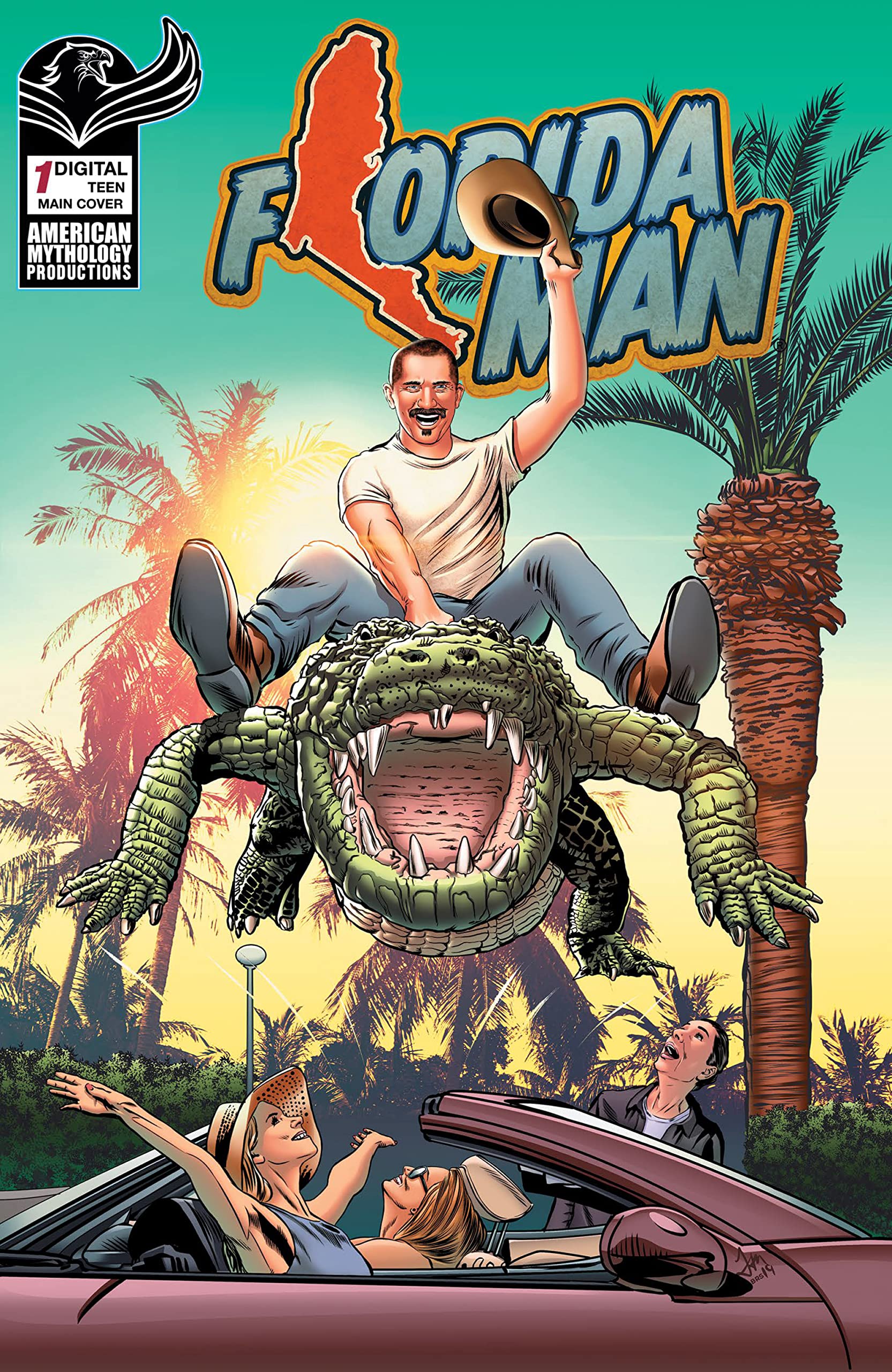 FLORIDA MAN #1 FLORIDA COVER book cover