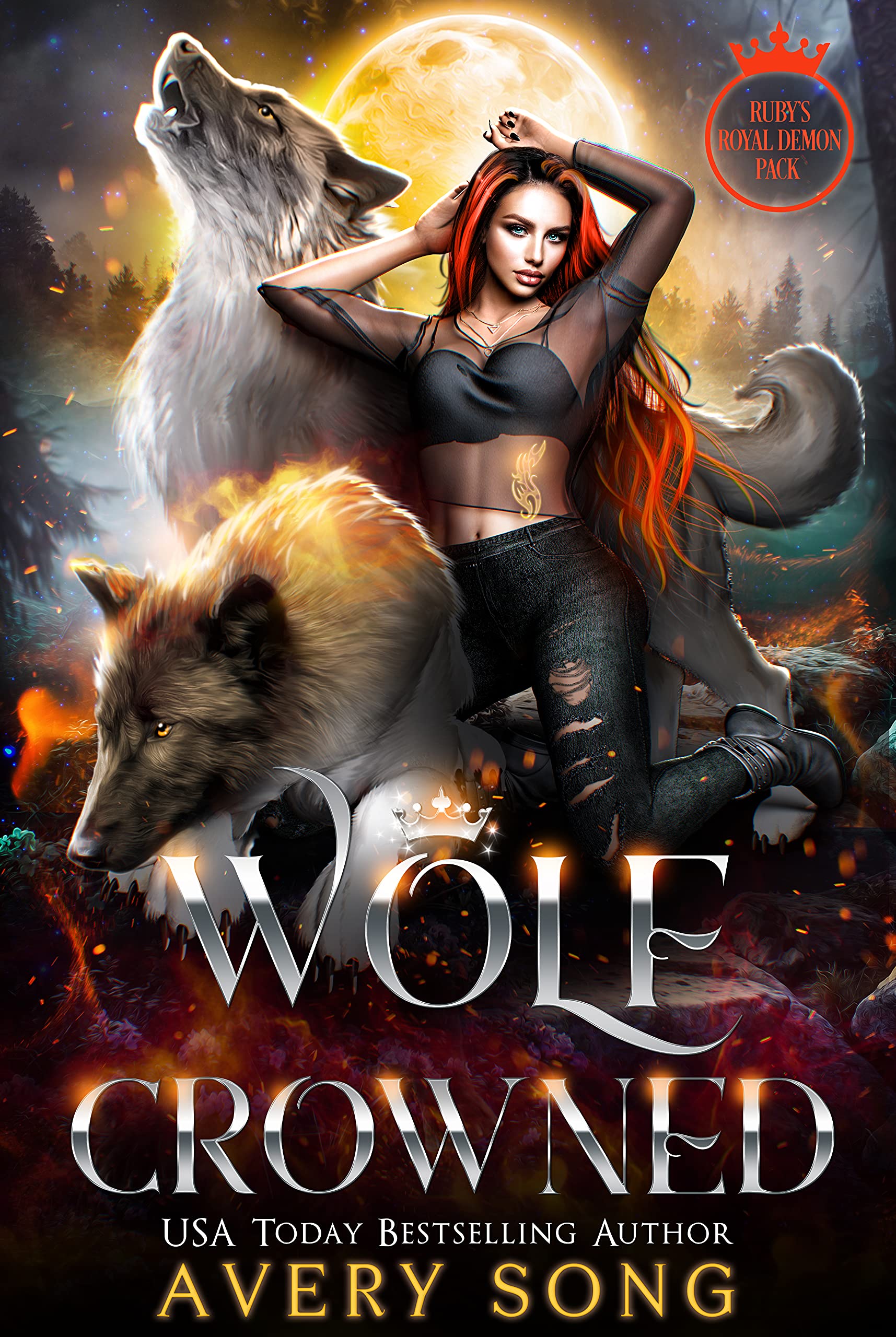 Wolf Crowned book cover