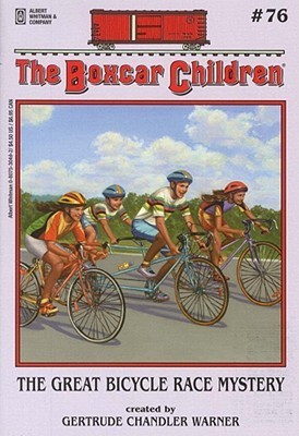 The Great Bicycle Race Mystery book cover