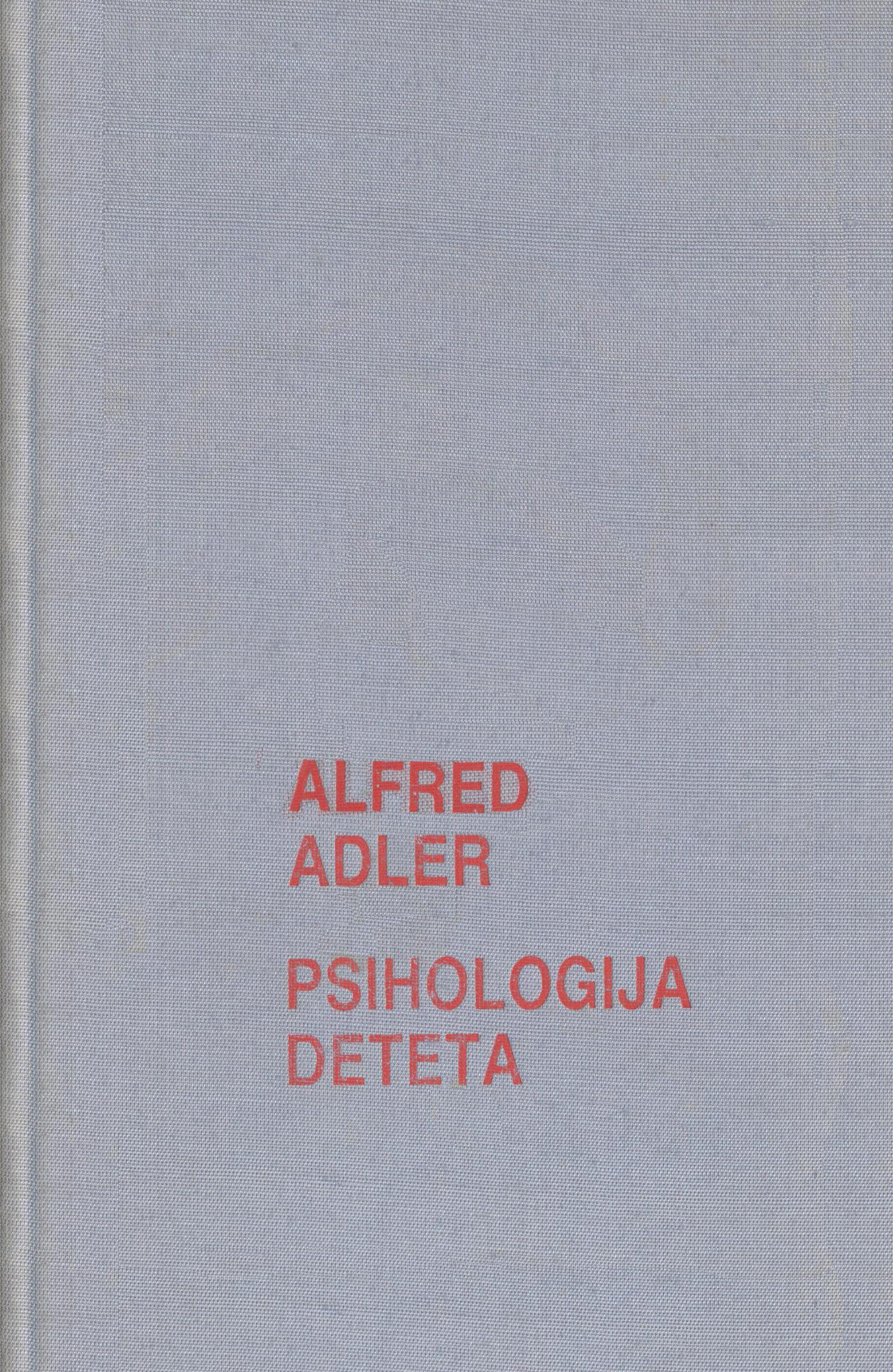 Psihologija deteta book cover