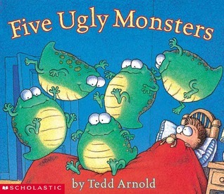Five Ugly Monsters book cover