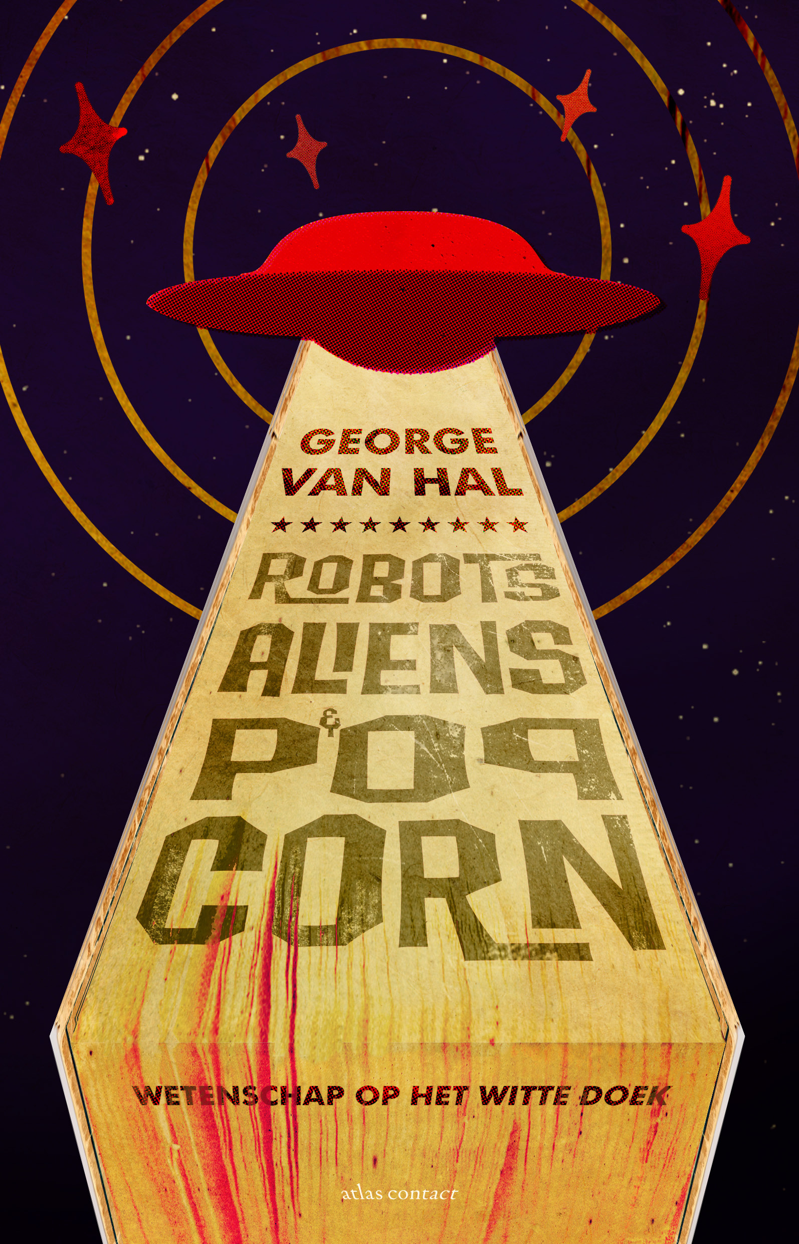 Robots, aliens en popcorn book cover