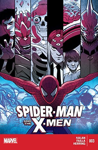 Spider-Man and the X-Men book cover 2