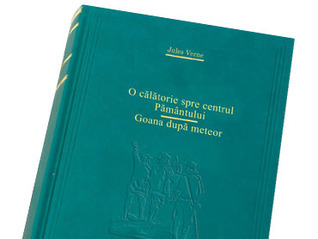 O calatorie spre centrul pamantului. Goana dupa meteor book cover
