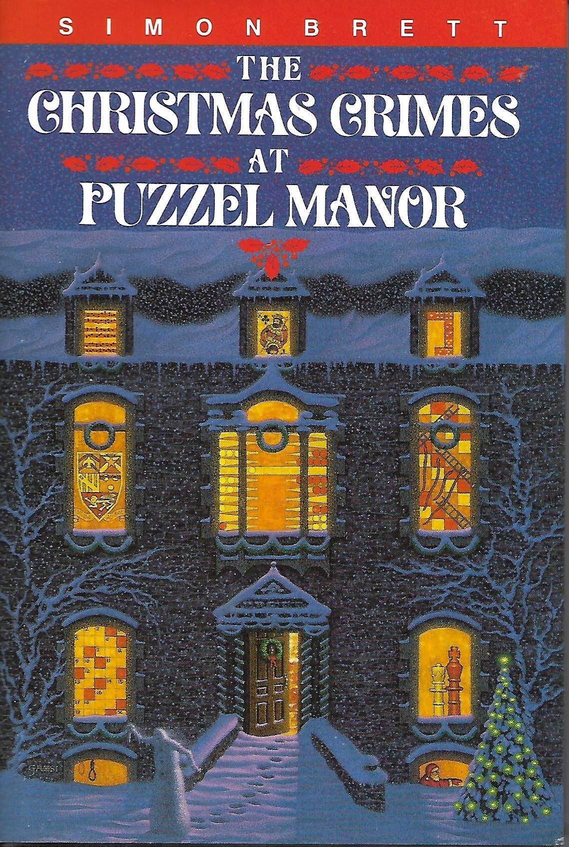 The Christmas Crimes at Puzzel Manor book cover