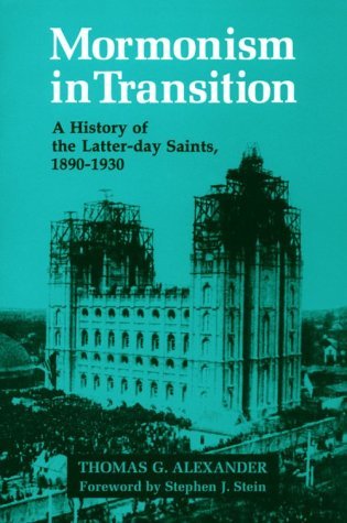Mormonism in Transition book cover
