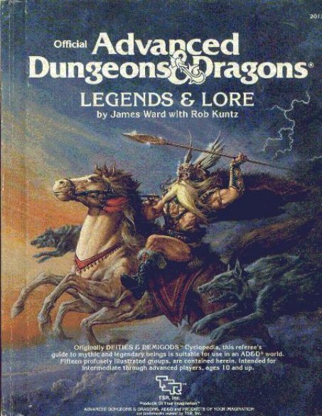 Legends and Lore book cover