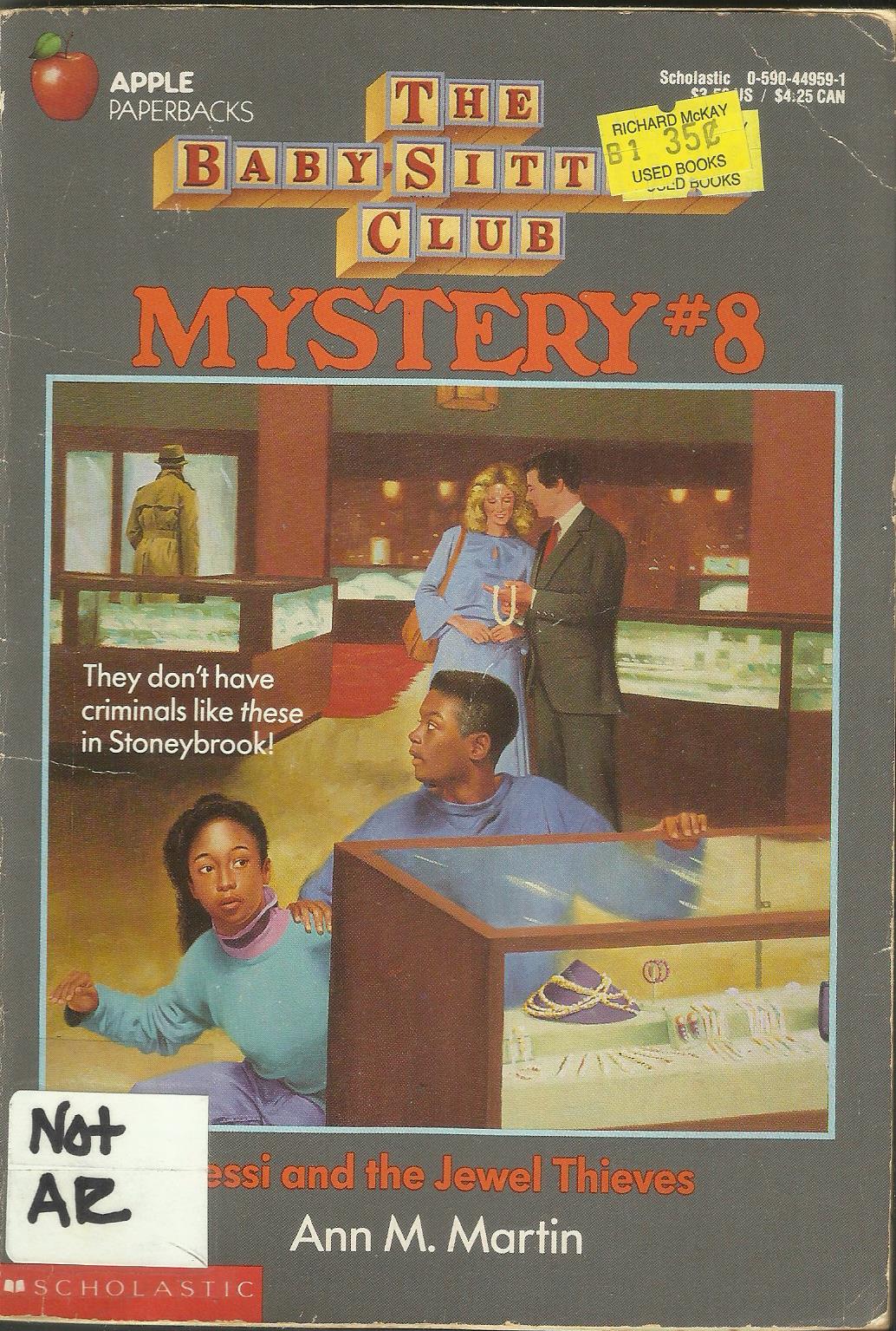 Jessi and the Jewel Thieves book cover