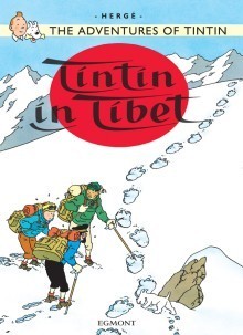 Tintin in Tibet book cover