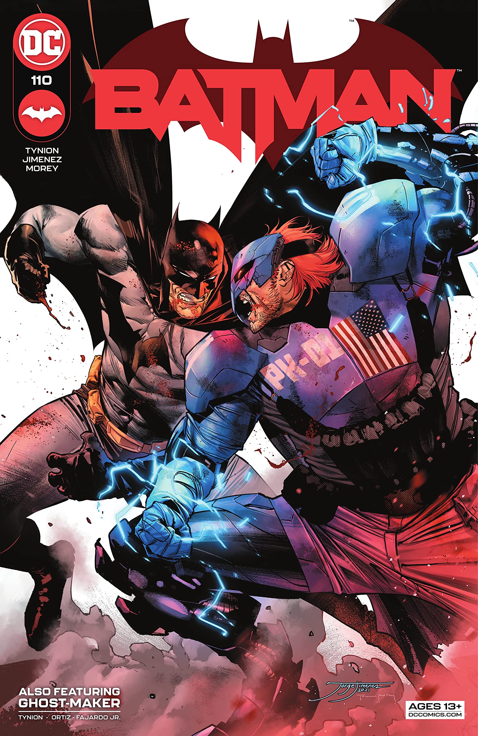 Batman (2016-) #110 book cover