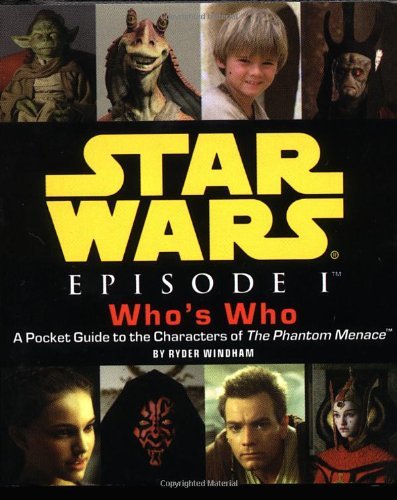 Star Wars Episode I Who's Who book cover