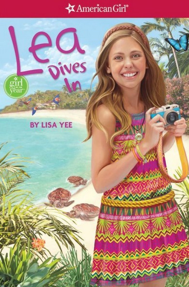 American Girl: Lea book cover 1