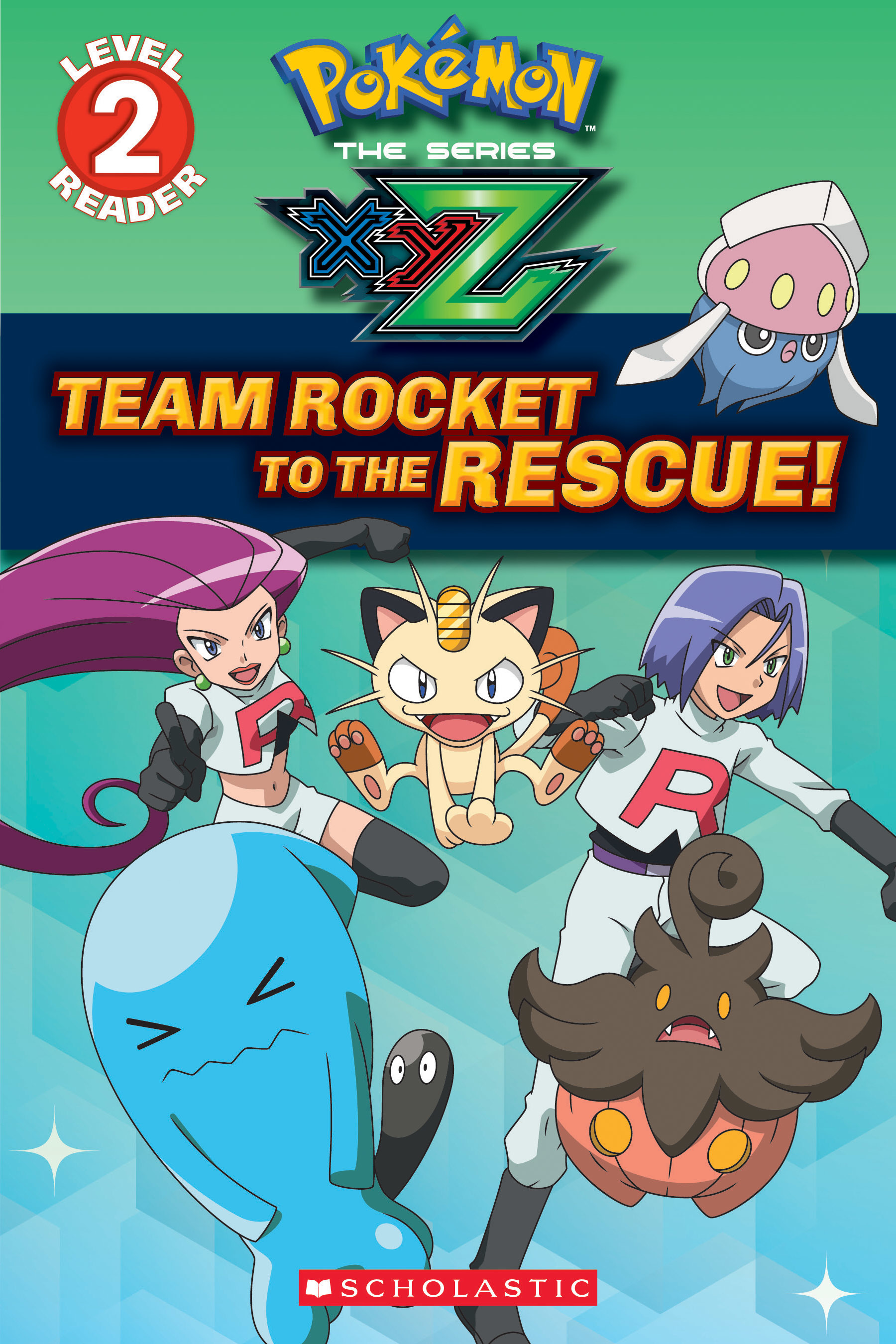 Pokémon XYZ - Team Rocket to the Rescue book cover