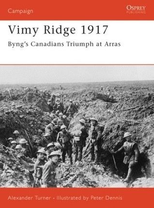 Vimy Ridge 1917 book cover