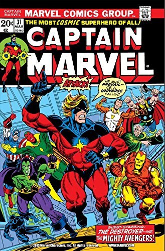 Captain Marvel #31 book cover