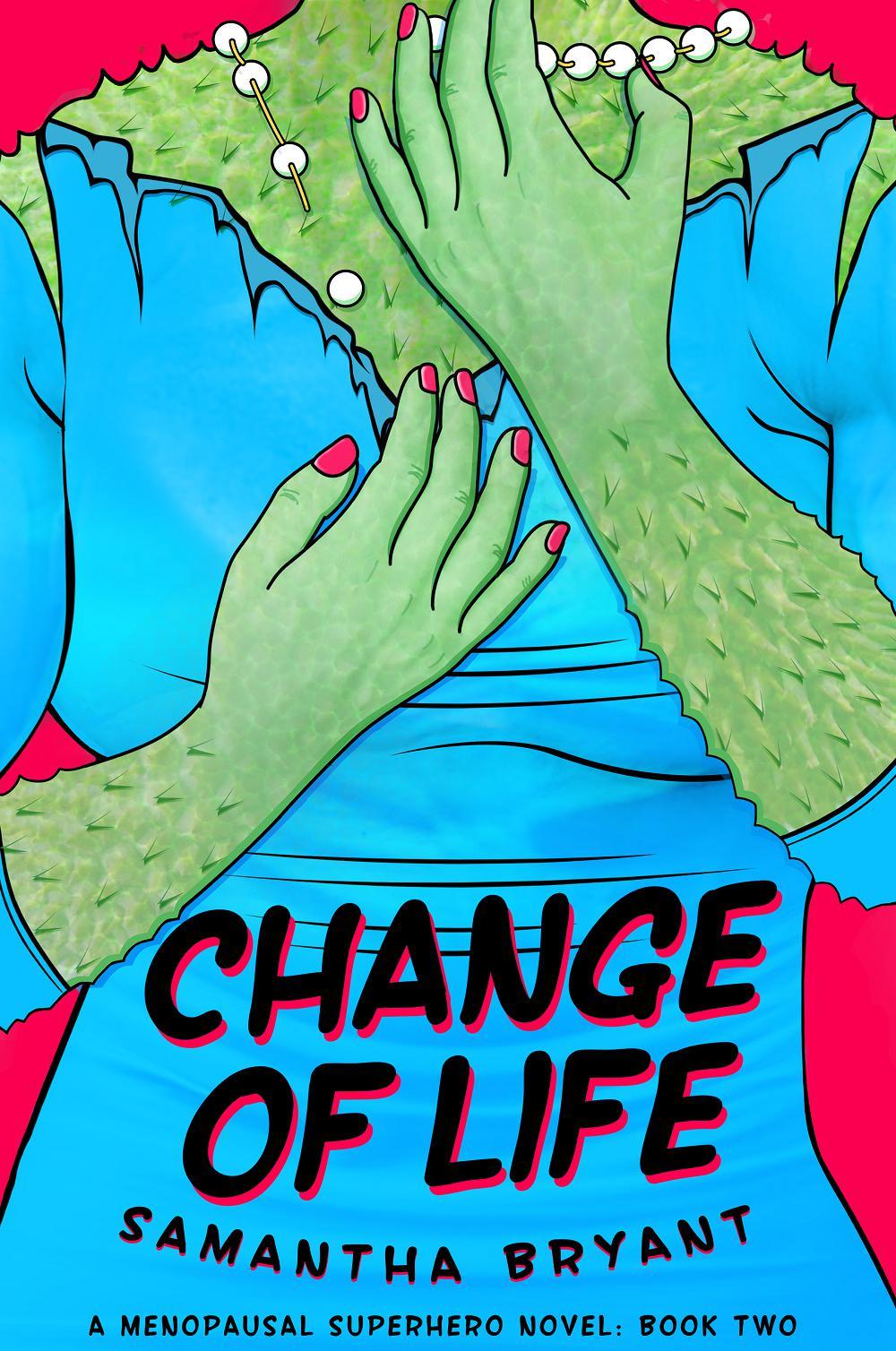 Menopausal Superheroes book cover 2