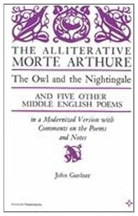 The Alliterative Morte Arthure book cover