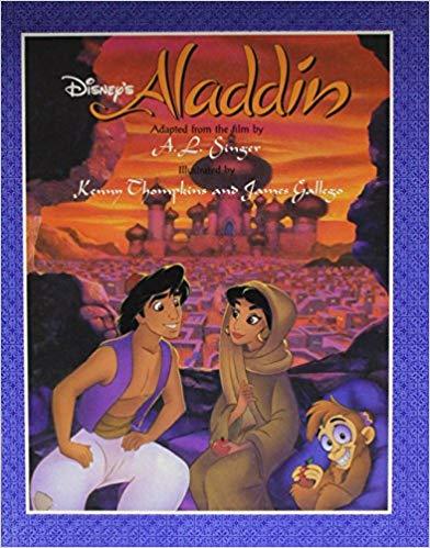 Disney's Aladdin book cover
