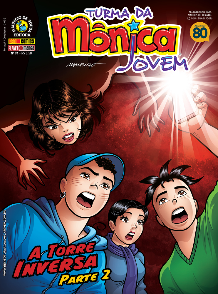 Turma da Mônica Jovem (Primeira Série) #91 - A torre inversa Parte 2 book cover