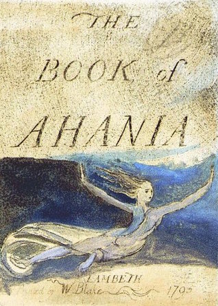 The Book of Ahania book cover