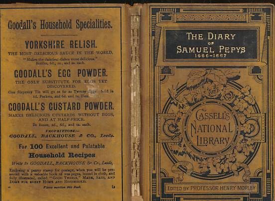 The Diary of Samuel Pepys 1666 - 1667 book cover