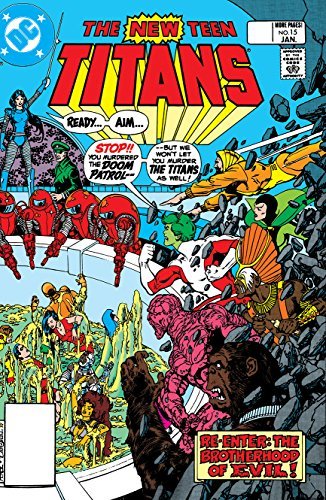 New Teen Titans (1980-1988) #15 book cover