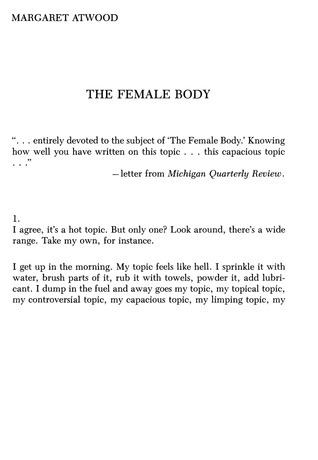 The Female Body book cover