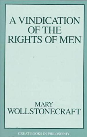 A Vindication of the Rights of Men book cover