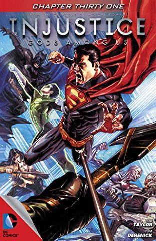 Injustice: Gods Among Us book cover 1