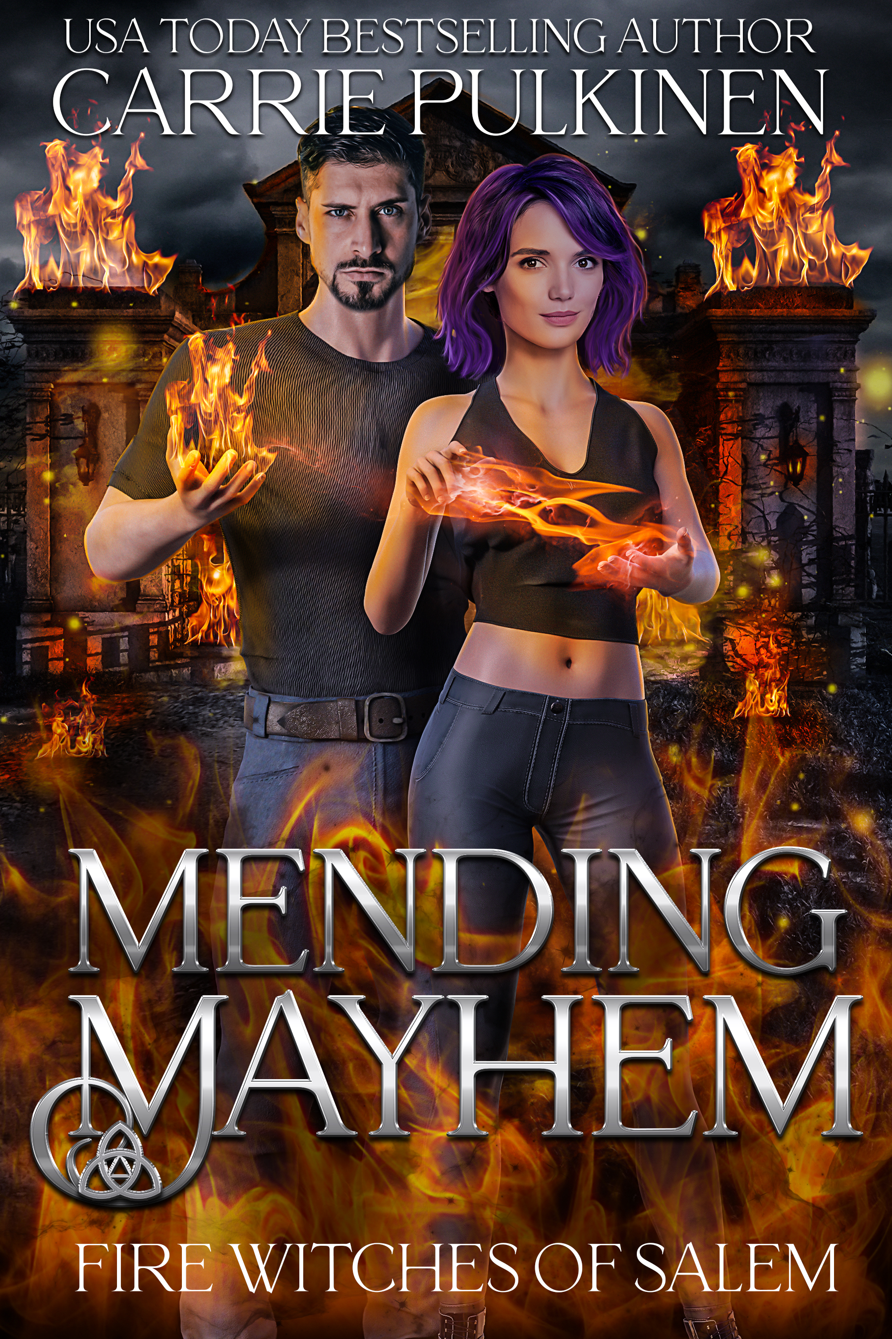 Mending Mayhem book cover