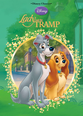 Disney's Lady And The Tramp book cover