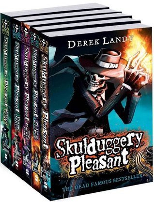 Skulduggery Pleasant #1-5 book cover