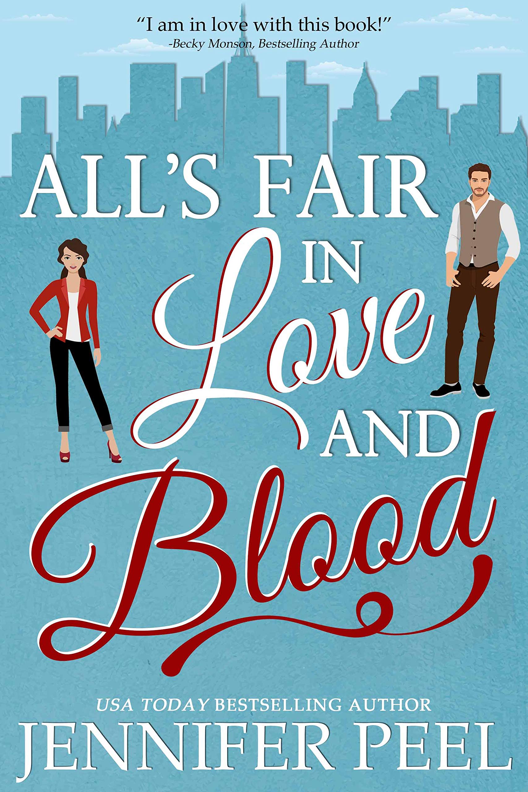 All's Fair in Love and Blood book cover