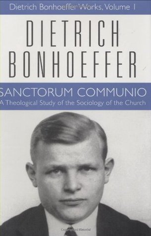 Sanctorum Communio book cover