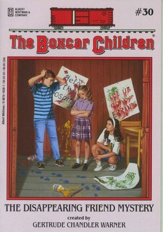 The Disappearing Friend Mystery book cover
